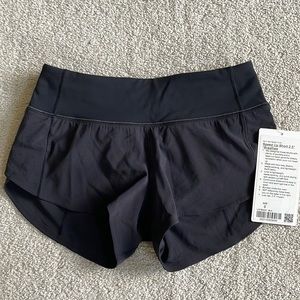 Lululemon speed up shorts 2.5”